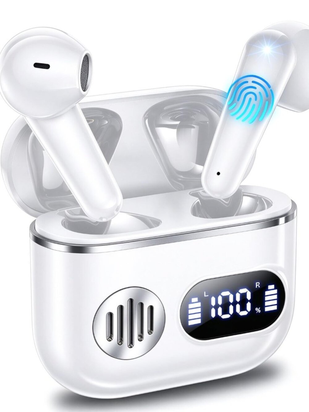 NEW CoolJumper Real Time AI Translation Earbuds 198 Language 0.5s Instant HD LED